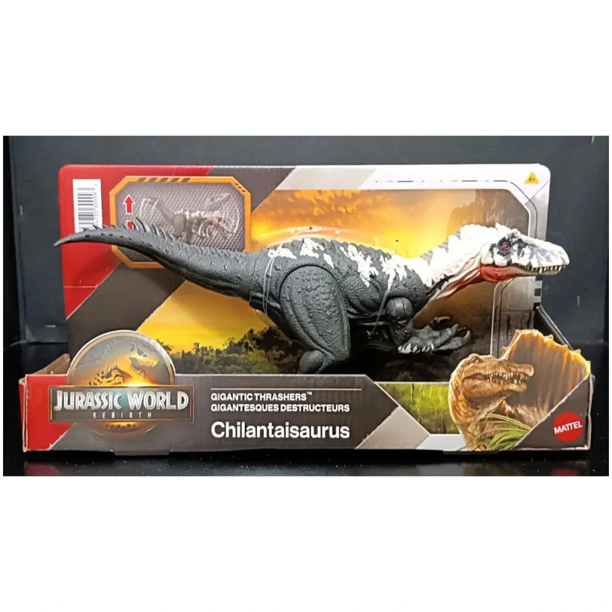 MATTEL JURASSIC WORLD GIGANTIC THRASHERS CHILANTAISAURUS JGB92/JGB95