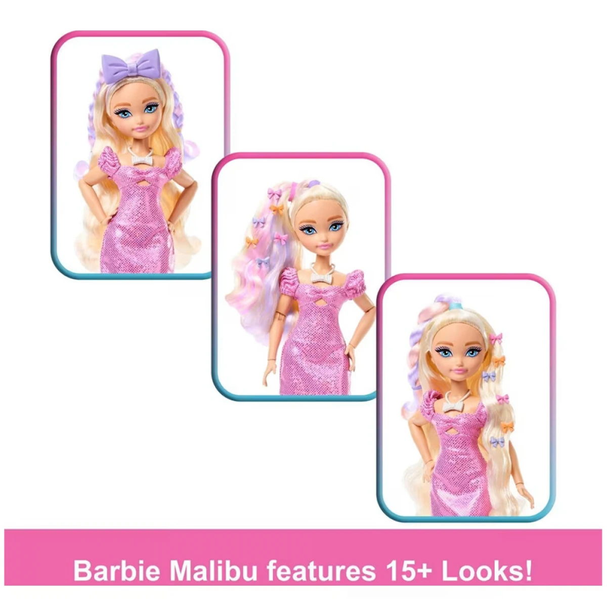 MATTEL BARBIE DREAM BESTIES GRWM - BARBIE MALIBU JGG38