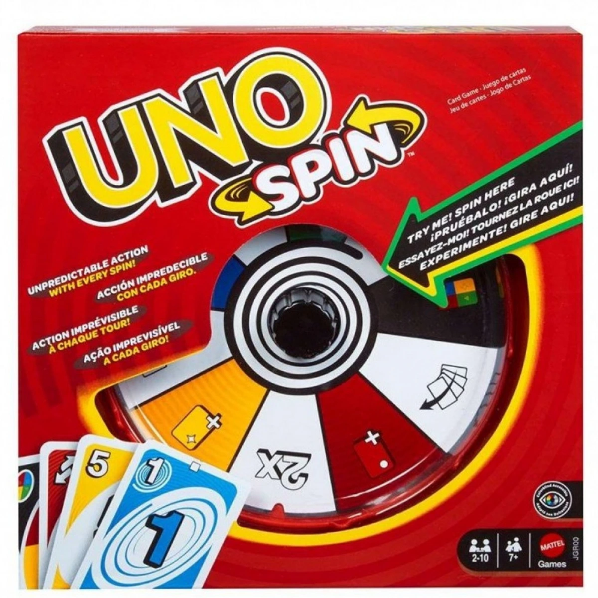 MATTEL UNO SPIN JGR00