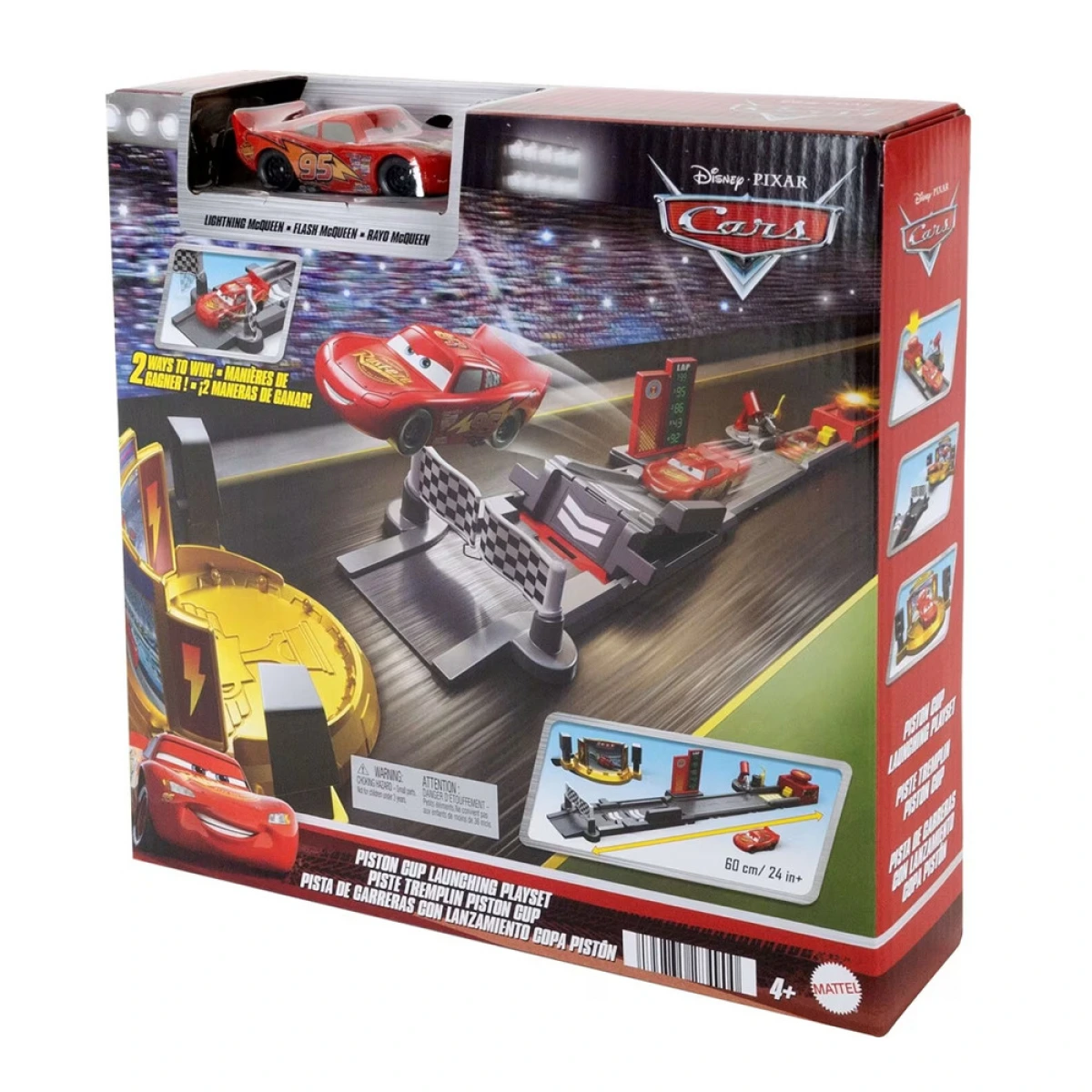 MATTEL CARS PISTON CUP LAUNCHING PLAYSET ΠΙΣΤΑ ΣΕΤ ΠΑΙΧΝΙΔΙΩΝ JDJ02