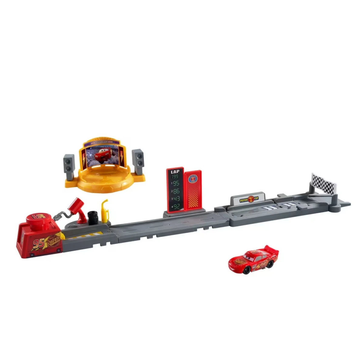 MATTEL CARS PISTON CUP LAUNCHING PLAYSET ΠΙΣΤΑ ΣΕΤ ΠΑΙΧΝΙΔΙΩΝ JDJ02