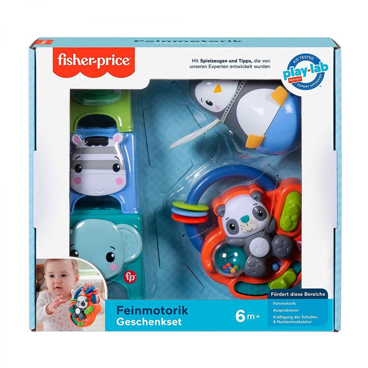 FISHER PRICE PLAYKIT-HELLO HANDS HFJ93