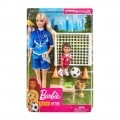 MATTEL BARBIE ΠΡΟΠΟΝΗΤΡΙΑ ΠΟΔΟΣΦΑΙΡΟΥ (2 ΣΧΕΔΙΑ) GLM53