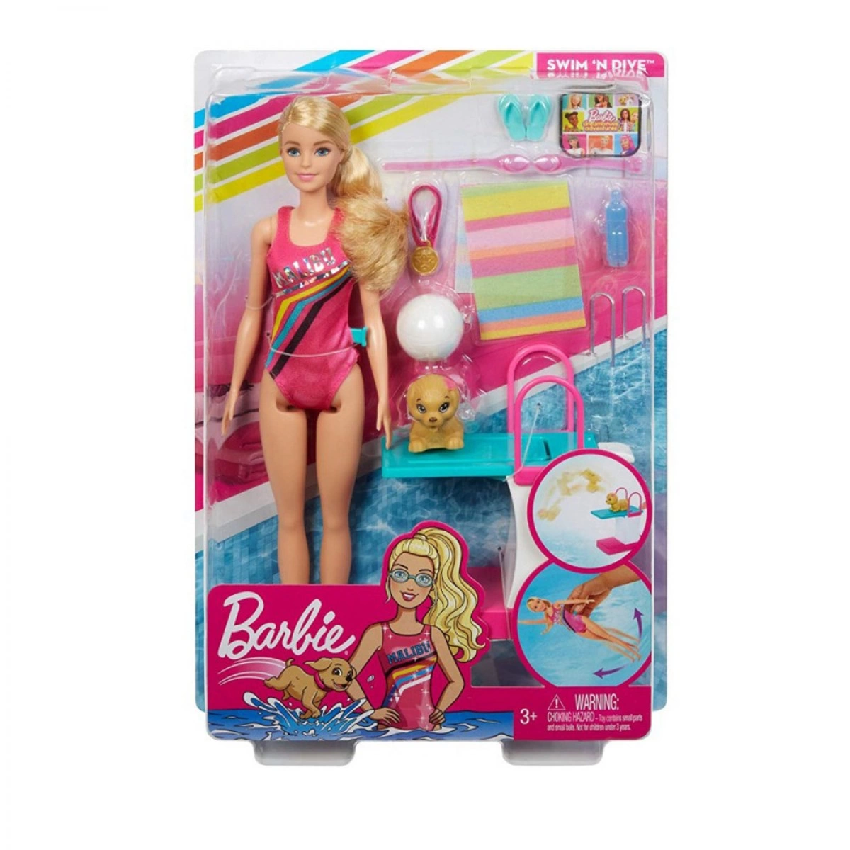 MATTEL BARBIE ΚΟΛΥΜΒΗΤΡΙΑ GHK23