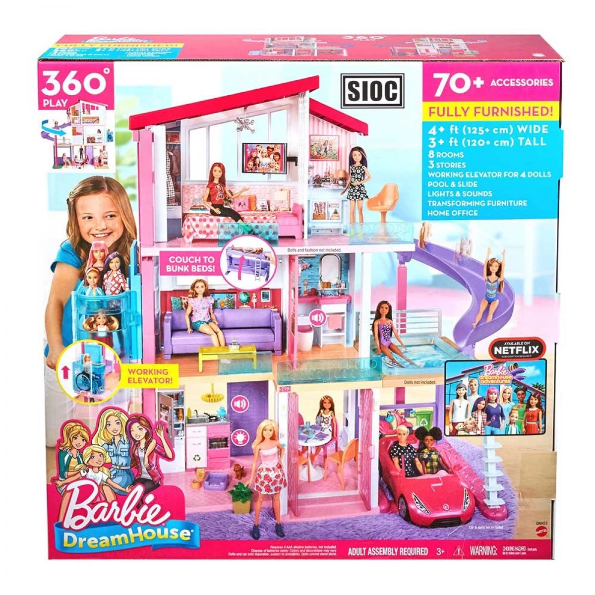 MATTEL BARBIE DREAMHOUSE GNH53