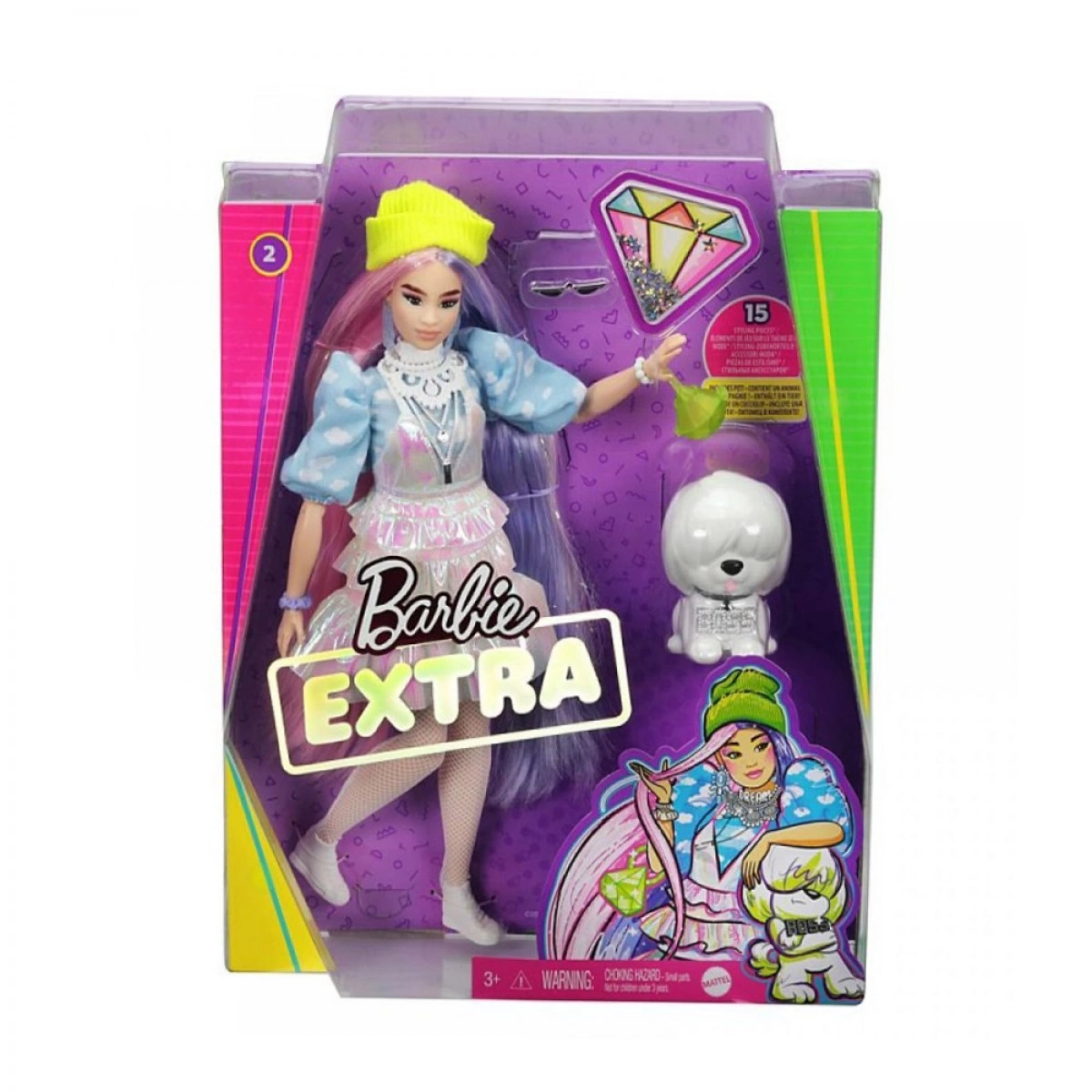 MATTEL BARBIE EXTRA-BEANIE  GVR05