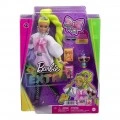 MATTEL BARBIE EXTRA -NEON GREEN HAIR HDJ44