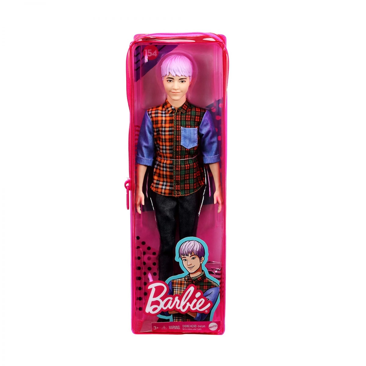 MATTEL BARBIE KEN FASHIONISTAS DWK44