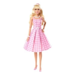 MATTEL BARBIE MOVIE PINK GINGHAM DRESS HPJ96