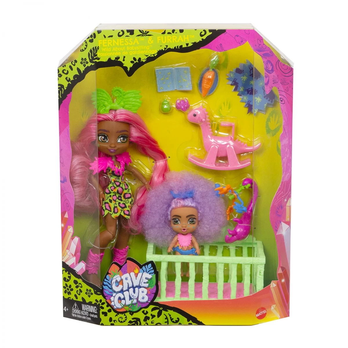 MATTEL CAVE CLUB ΜΕΓΑΛΟ ΣΕΤ FERNESSA & FURRAH GNL92