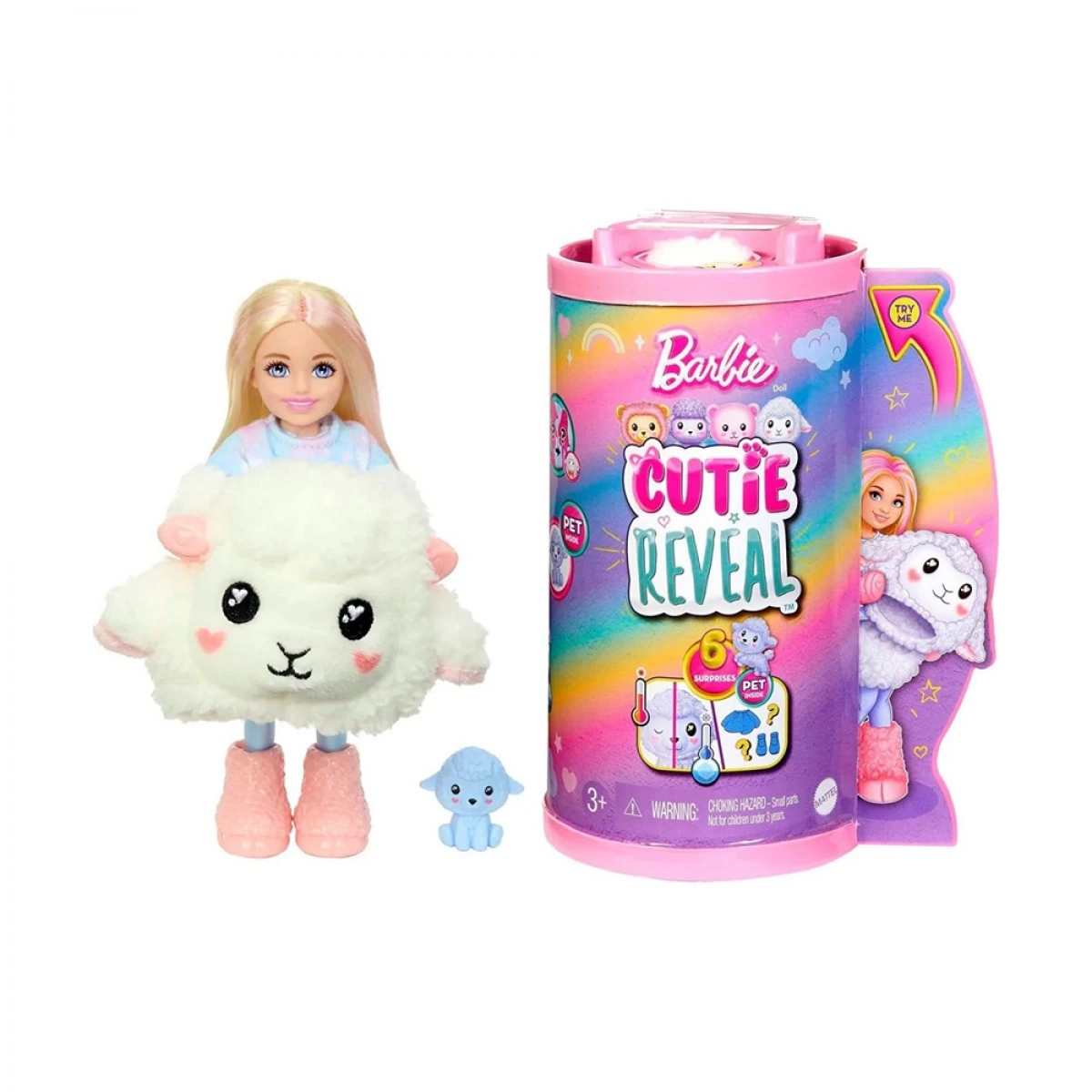 MATTEL CHELSEA CUTIE REVEAL - ΠΡΟΒΑΤΑΚΙ HKR18