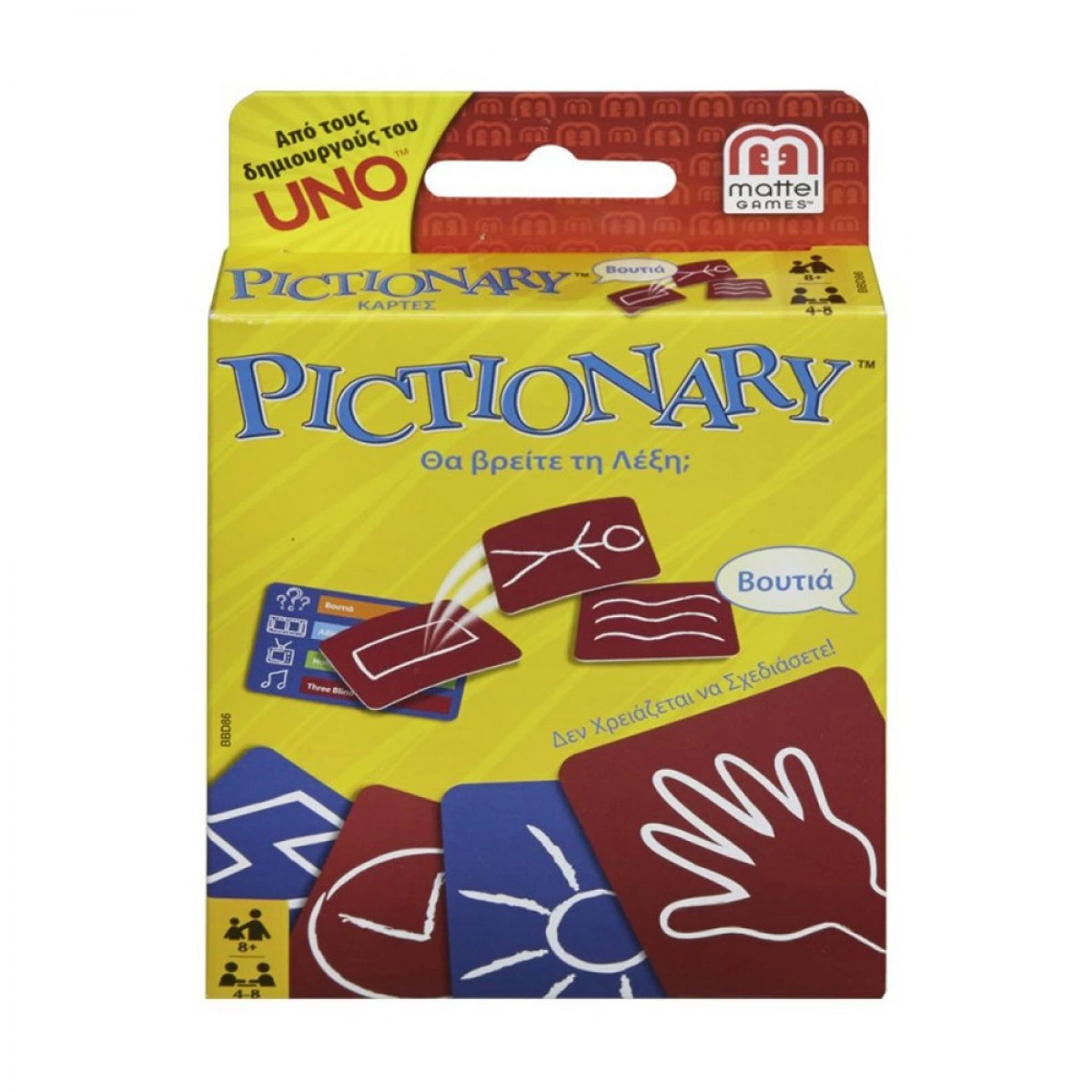 MATTEL PICTIONARY ΚΑΡΤΕΣ GXX05-9867