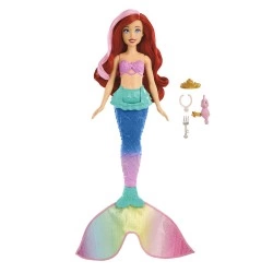 MATTEL DISNEY PRINCESS SWIM & SPLASH ARIEL ΜΑΓΙΚΗ ΓΟΡΓΟΝΑ HPD43