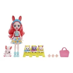 MATTEL ENCHANTIMALS BABY BEST FRIEND BREE BUNNY & TWIST HLK83/HLK85