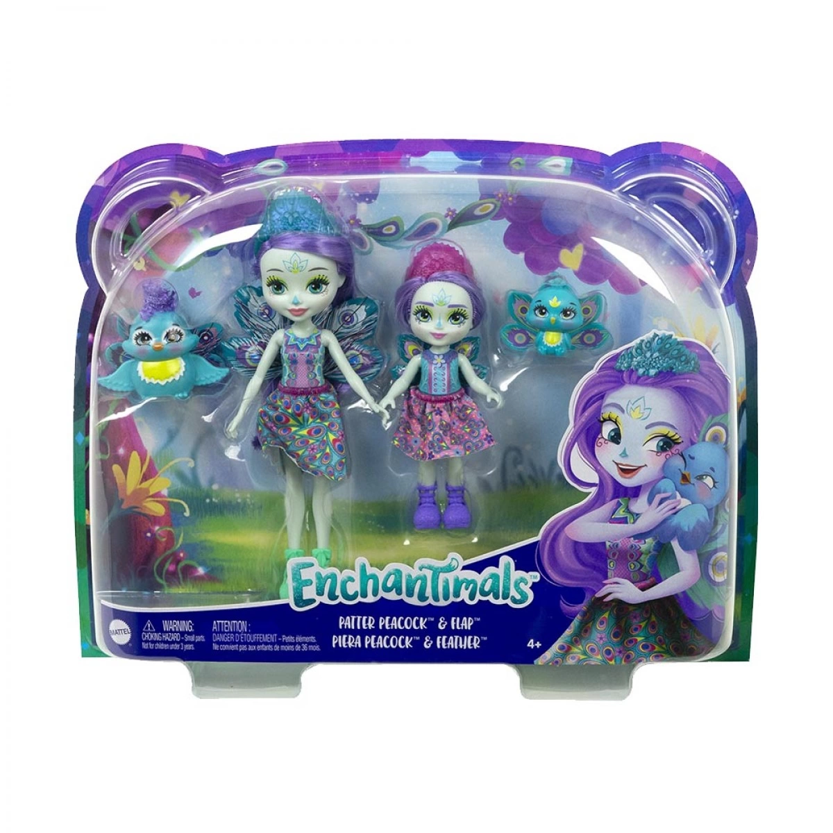 MATTEL ENCHANTIMALS ΚΟΥΚΛΑ ΚΑΙ ΑΔΕΡΦΑΚΙ HCF79/HCF83