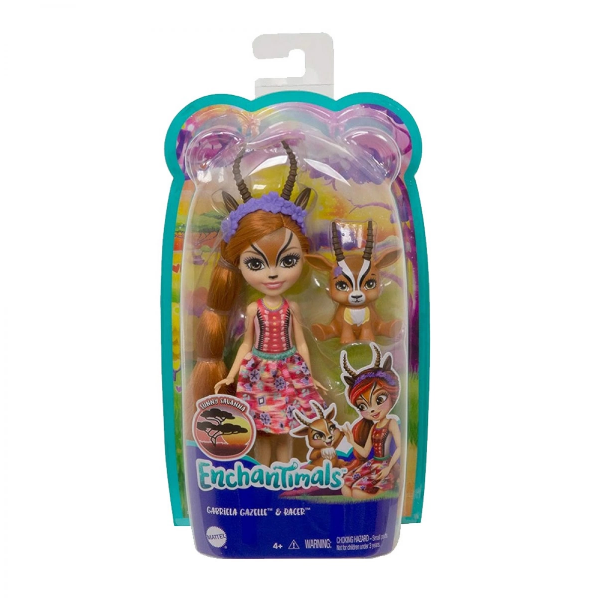 MATTEL ENCHANTIMALS ΚΟΥΚΛΑ & ΖΩΑΚΙ FNH22