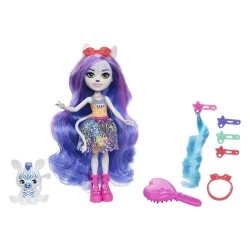 MATTEL ENCHANTIMALS GLAM PARTY-ΖΕΒΡΑ HNV28