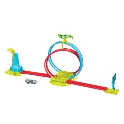 MATTEL HOT WHEELS ΠΙΣΤΑ NEON SPEEDERS LASER STUNT SLAMWAY HPC05