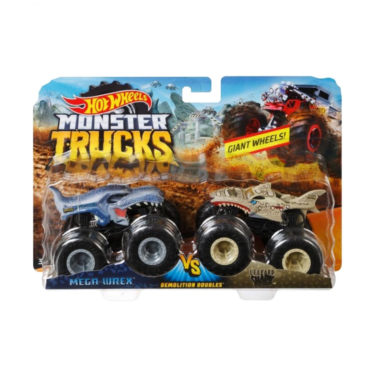MATTEL HOT WHEELS ΟΧΗΜΑΤΑ MONSTER TRUCKS ΣΕΤ ΤΩΝ 2 FYJ64