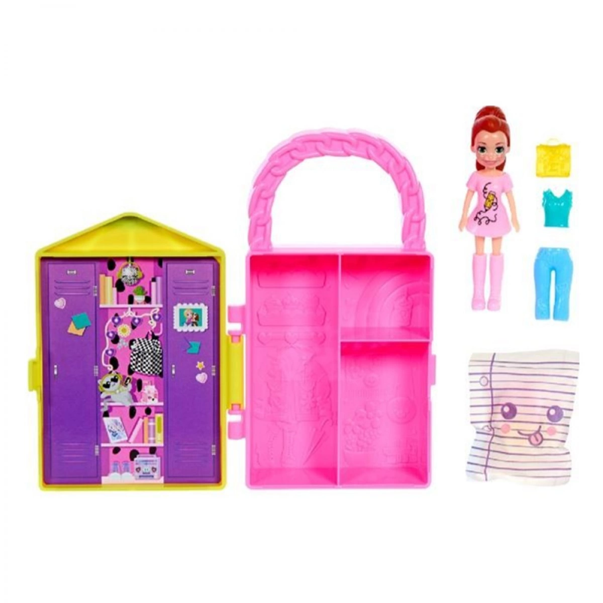 MATTEL POLLY ΚΑΣΕΤΙΝΕΣ ΜΟΔΑΣ (ΚΙΤΡΙΝΟ) HRD64/HTV04