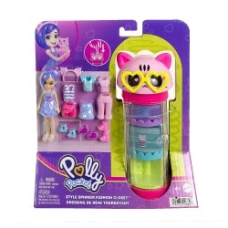 MATTEL POLLY POCKET ΚΥΛΙΝΔΡΟΣ ΜΟΔΑΣ ΜΕ ΚΟΥΚΛΑ HKW04/HKW07