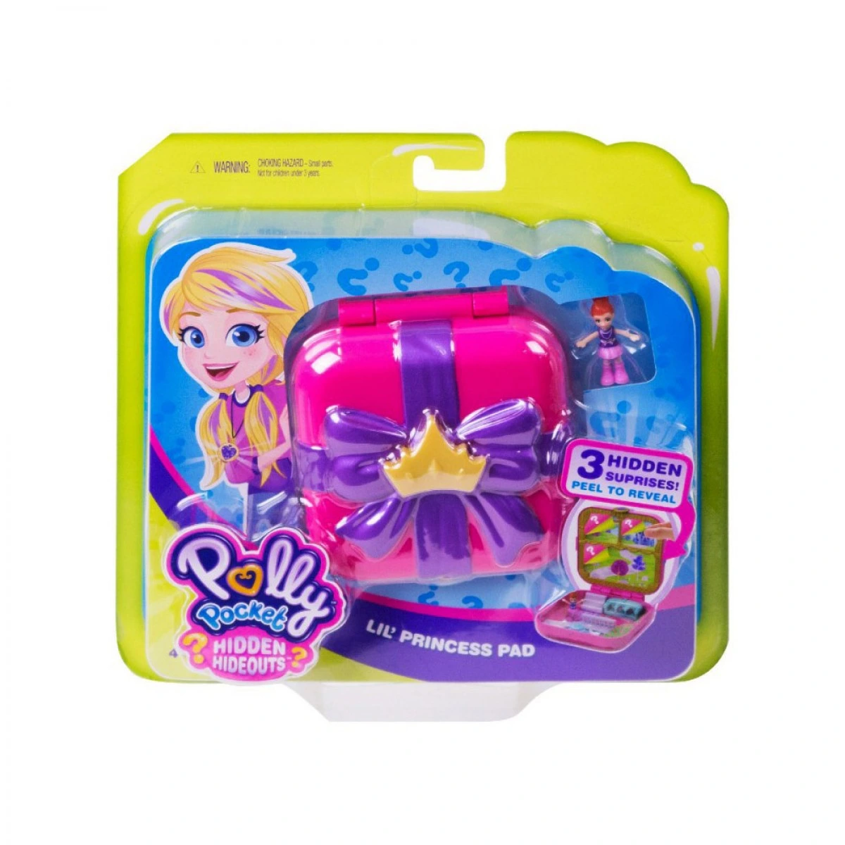 MATTEL POLLY POCKET MINI SURPRISE GIFT-4 PATTERNS (GDK76)