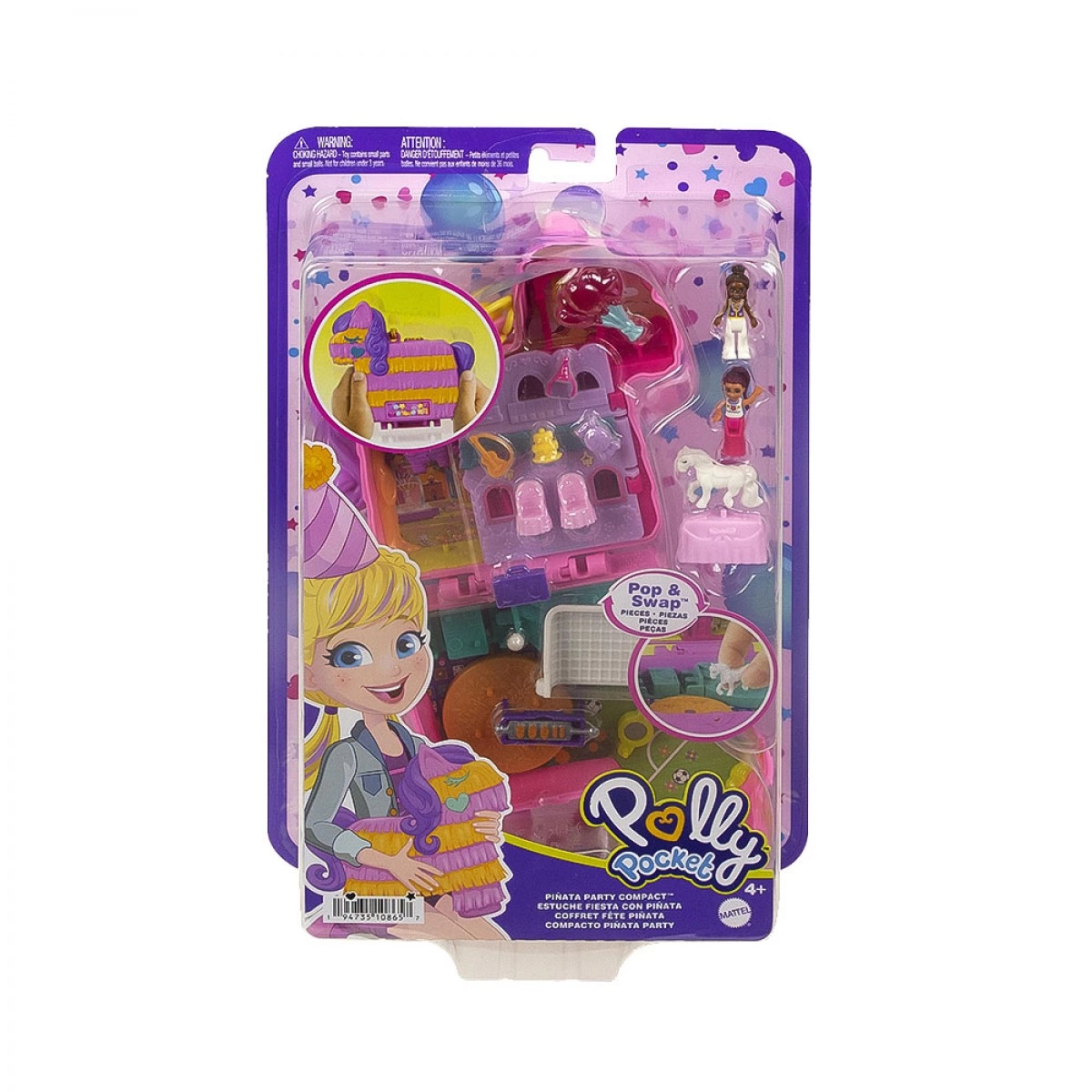 MATTEL POLLY POCKET PUPPY PARTY FRY35/HKV32