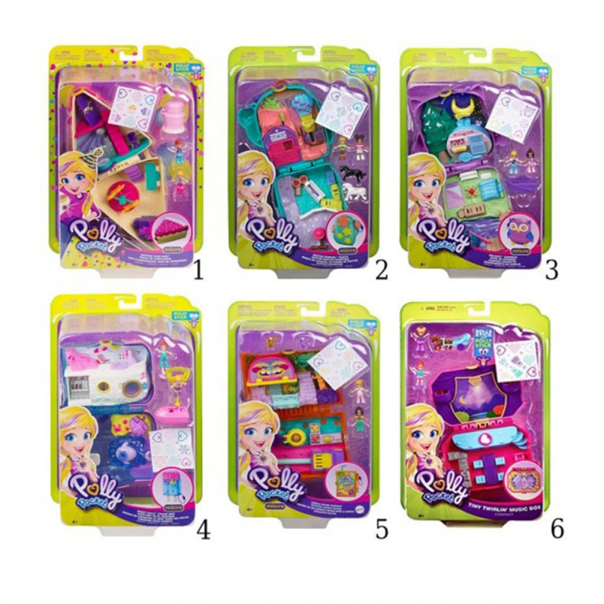 MATTEL POLLY POCKET ΜΙΝΙ ΚΟΣΜΟΣ ΤΗΣ POLLY FRY35