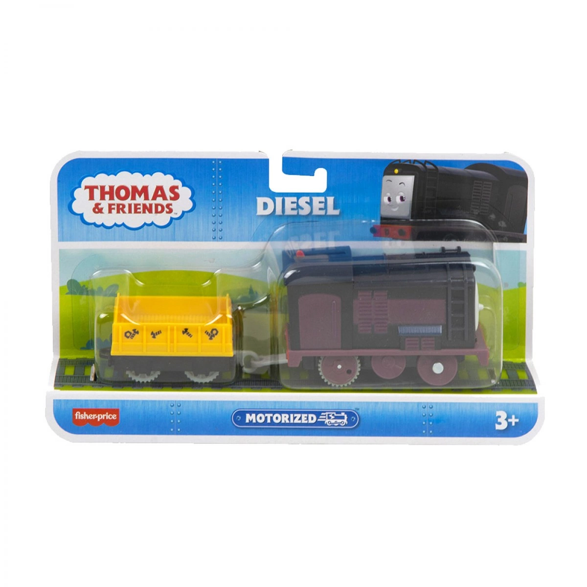MATTEL THOMAS ΜΗΧΑΝΟΚΙΝΗΤΑ ΤΡΕΝΑ ME ΒΑΓΟΝΙ DIESEL HFX96/HDY64