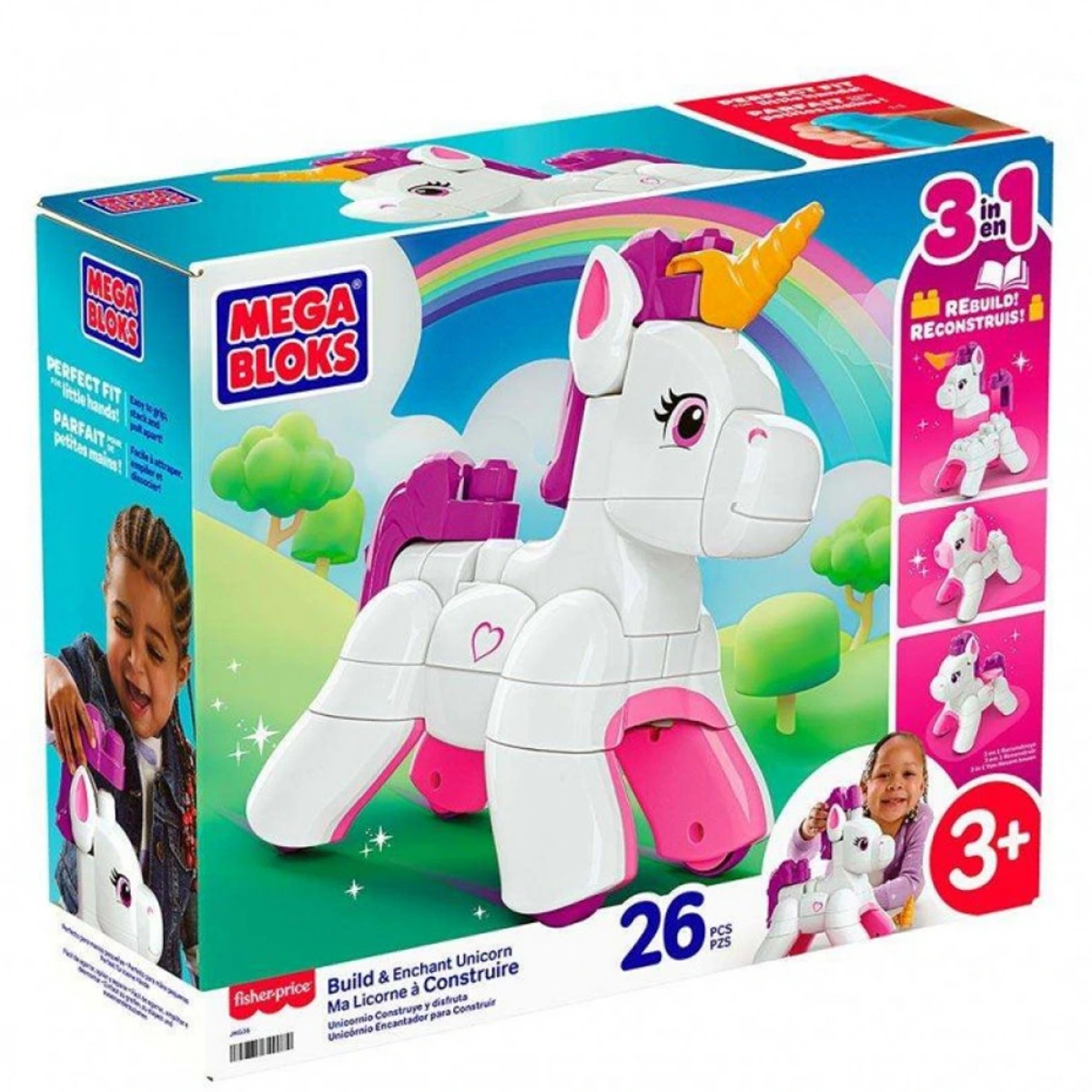 MEGA BLOKS ΜΟΝΟΚΕΡΟΣ 3 ΣΕ 1 JKG36