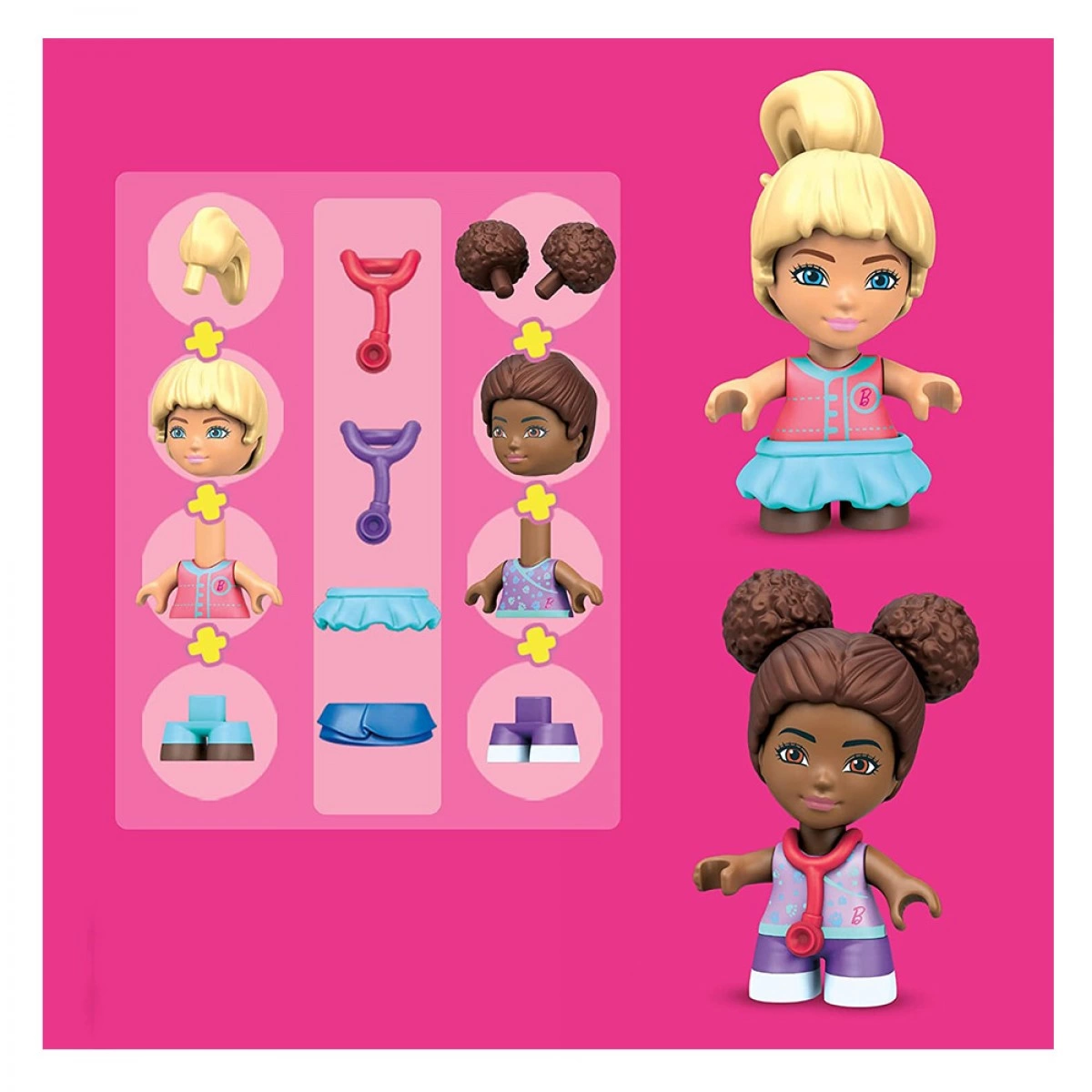 MEGA BLOKS BARBIE ΙΑΤΡΕΙΟ ΓΙΑ ΖΩΑΚΙΑ GYH09  (90 ΤΕΜΑΧΙΑ)