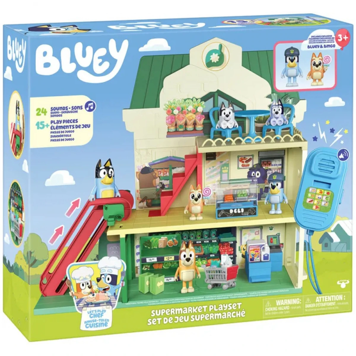 MOOSE BLUEY ΣΕΤ ΠΑΙΧΝΙΔΙΟΥ - SUPER MARKET BLYB2000
