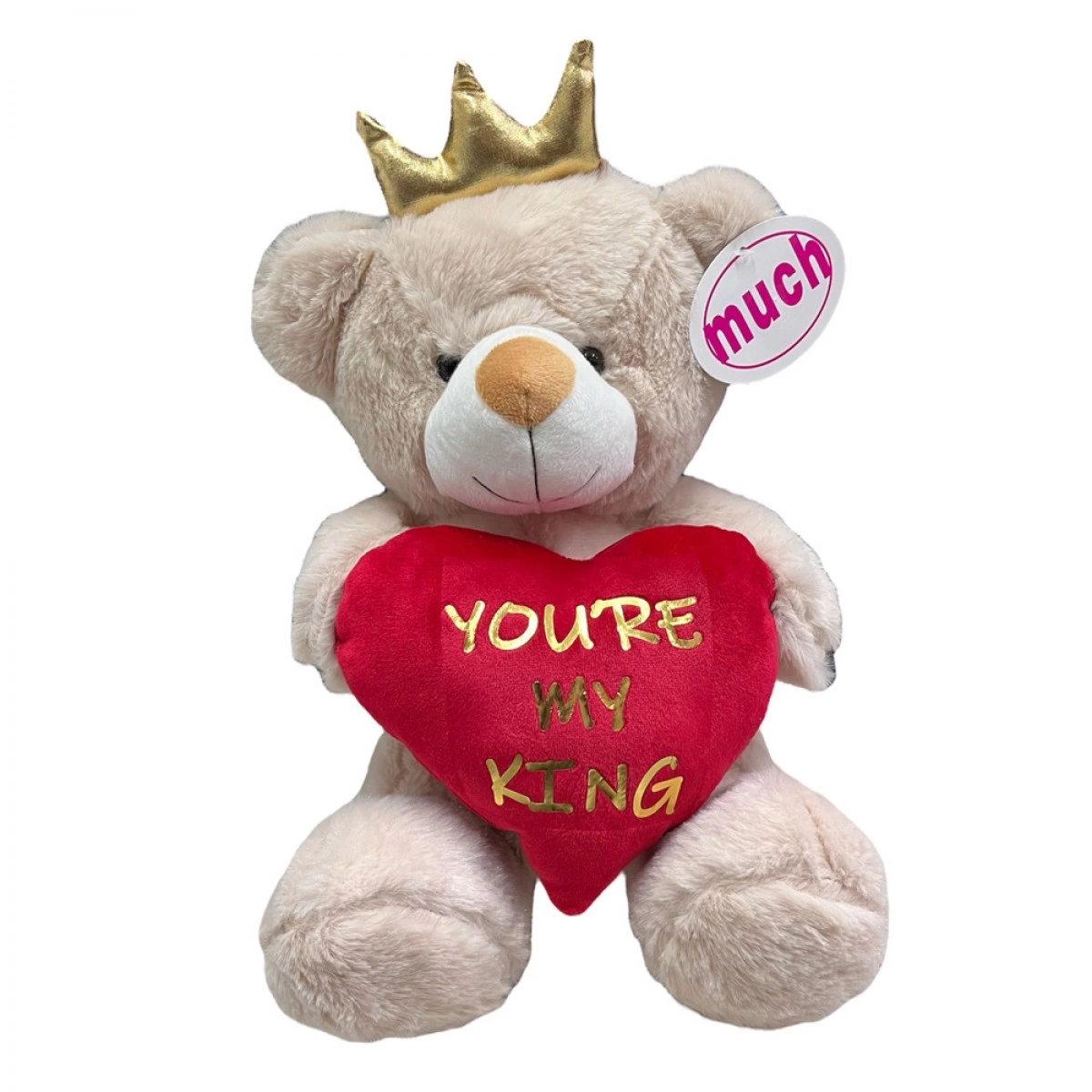 MUCH ΛΕΥΚΟ ΑΡΚΟΥΔΑΚΙ YOU'RE MY KING VL232559 (25 ΕΚ.)