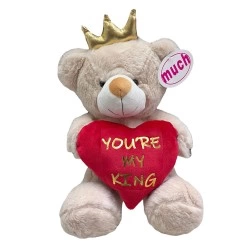 MUCH ΛΕΥΚΟ ΑΡΚΟΥΔΑΚΙ YOU'RE MY KING VL232559 (25 ΕΚ.)