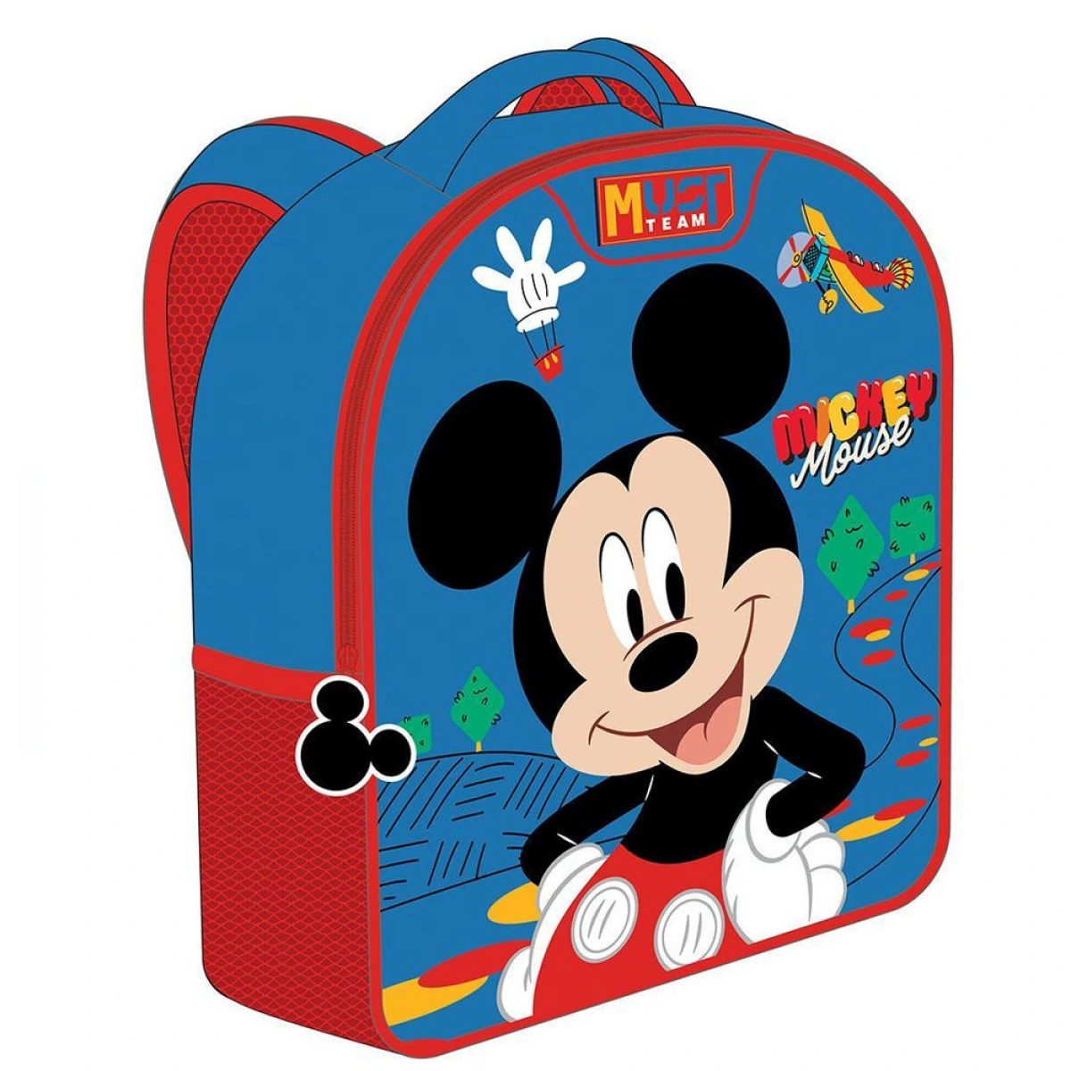 MUST ΤΣΑΝΤΑ ΠΛΑΤΗΣ ΝΗΠΙΟΥ 3D EVA MICKEY  26X10X32EK. 565942