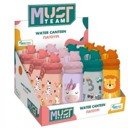 MUST ΠΑΓΟΥΡΙ PCTG 430ML.ΜΕ ΚΑΛΑΜΑΚΙ 7Χ17,5ΕΚ.MUST TEAM 4ΣΧ.587458
