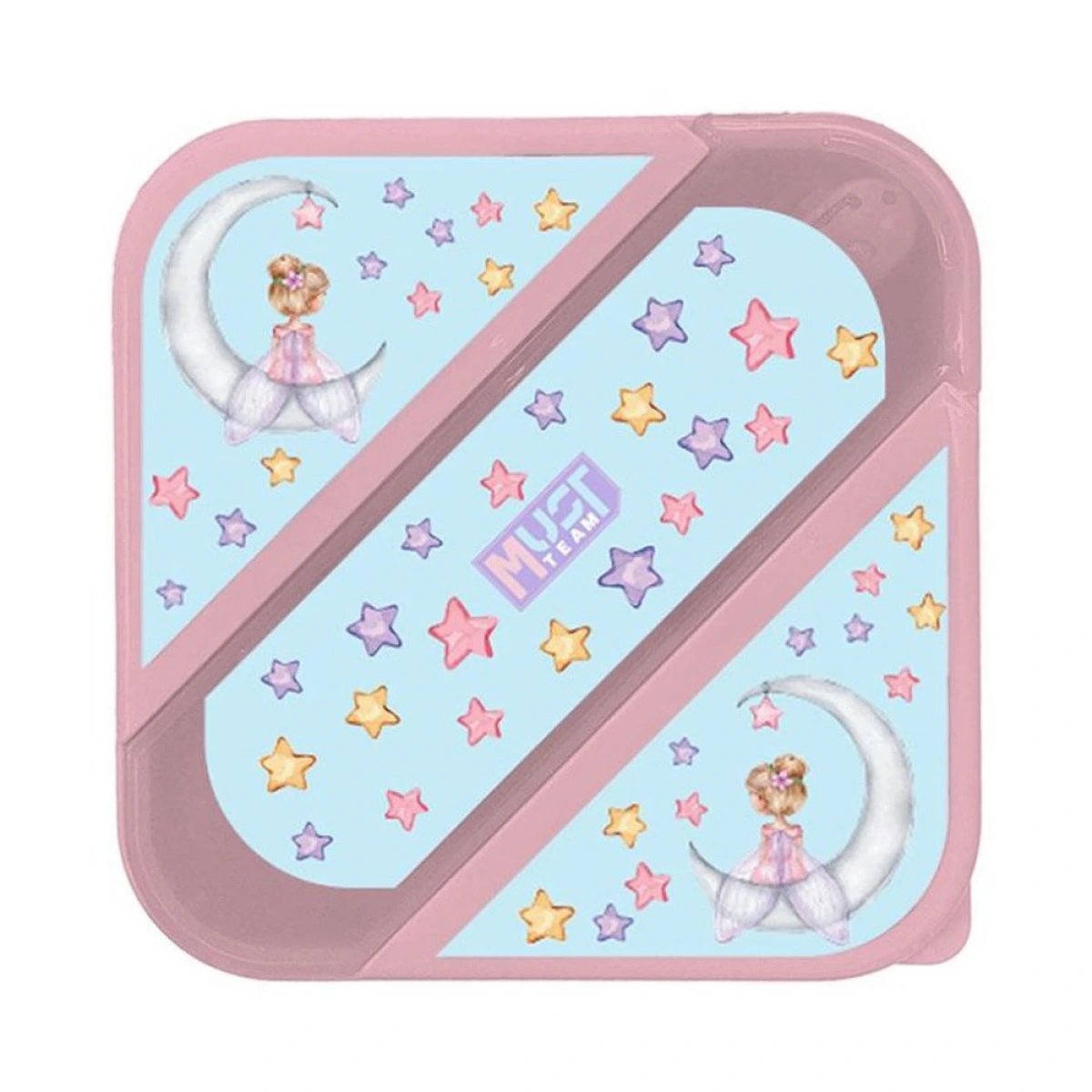 MUST ΦΑΓΗΤΟΔΟΧΕΙΟ PP 800ML & ΠΑΓΟΥΡΙ PP 400ML ΣΕΤ MUST TEAM NIGHT FAIRY 587519