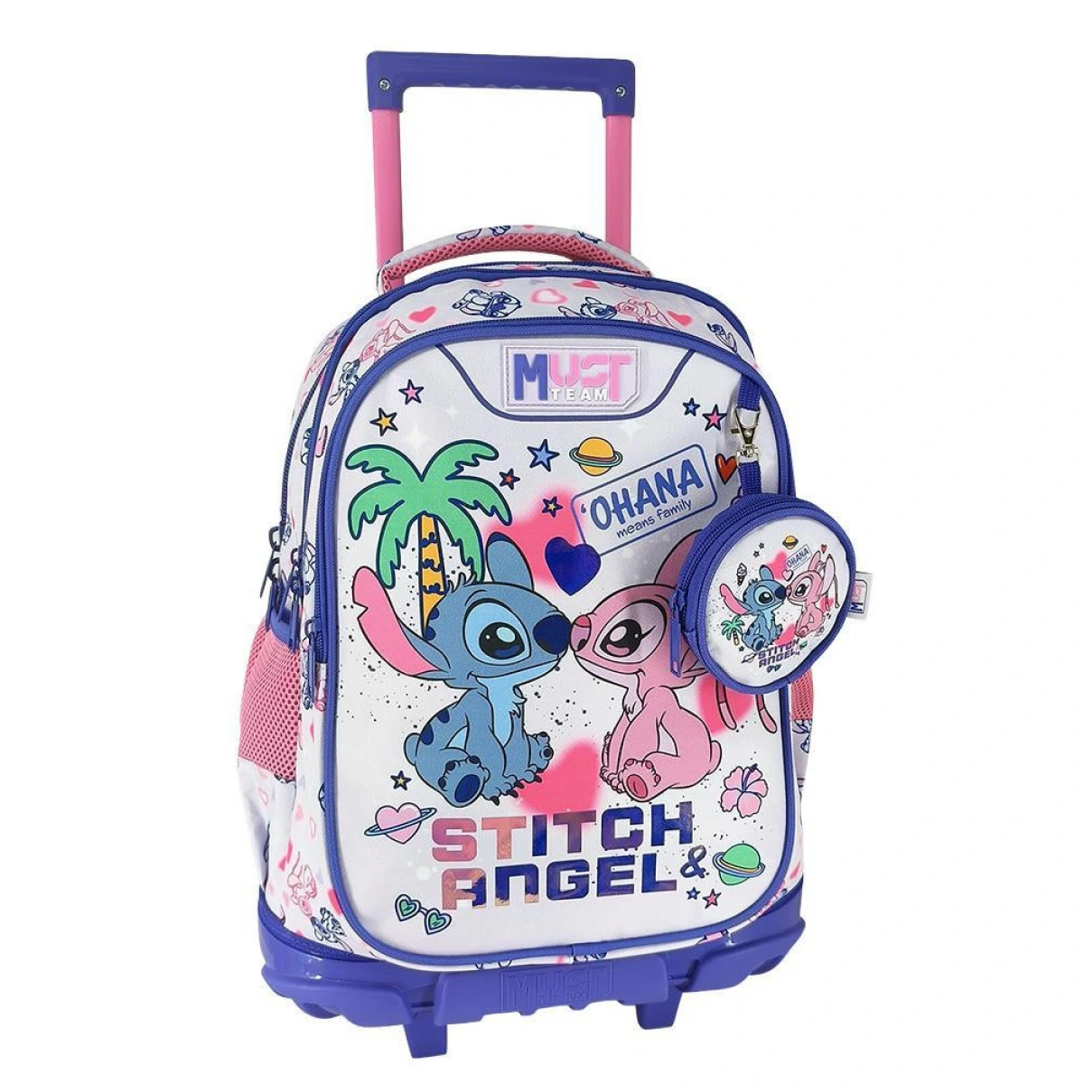 MUST ΤΣΑΝΤΑ ΤΡΟΛΛΕΥ ΔΗΜΟΤΙΚΟΥ 34Χ20Χ44ΕΚ 3ΘΗΚΕΣ STITCH 565979