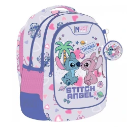 MUST ΤΣΑΝΤΑ ΠΛΑΤΗΣ ΔΗΜΟΤΙΚΟΥ DISNEY STITCH - ANGEL OHANA 565773