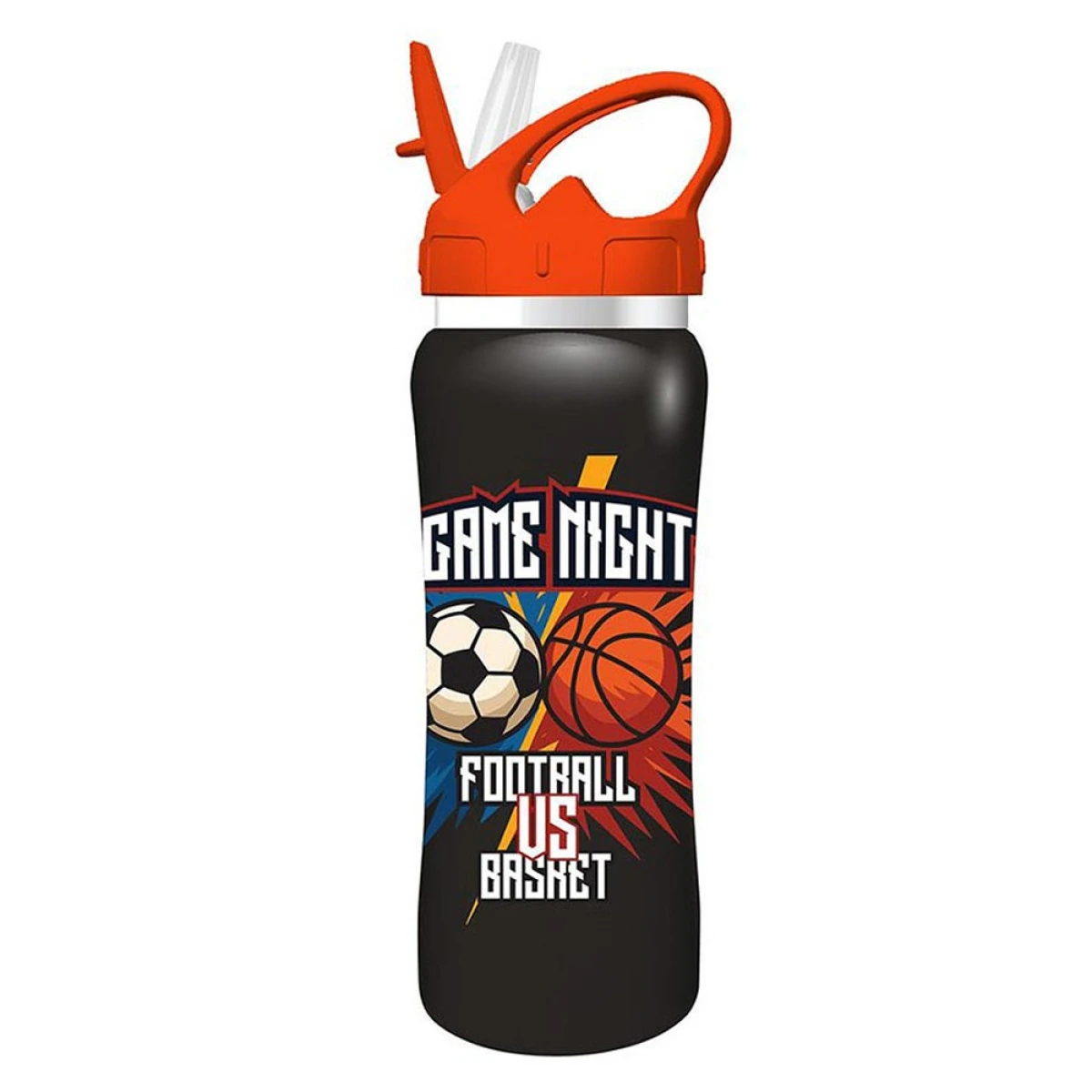 MUST ΦΑΓΗΤΟΔΟΧΕΙΟ PP 800ML & ΠΑΓΟΥΡΙ ΑΝΟΞΕΙΔΩΤΟ 500ML FOOTBALL VS BASKETBALL 587517