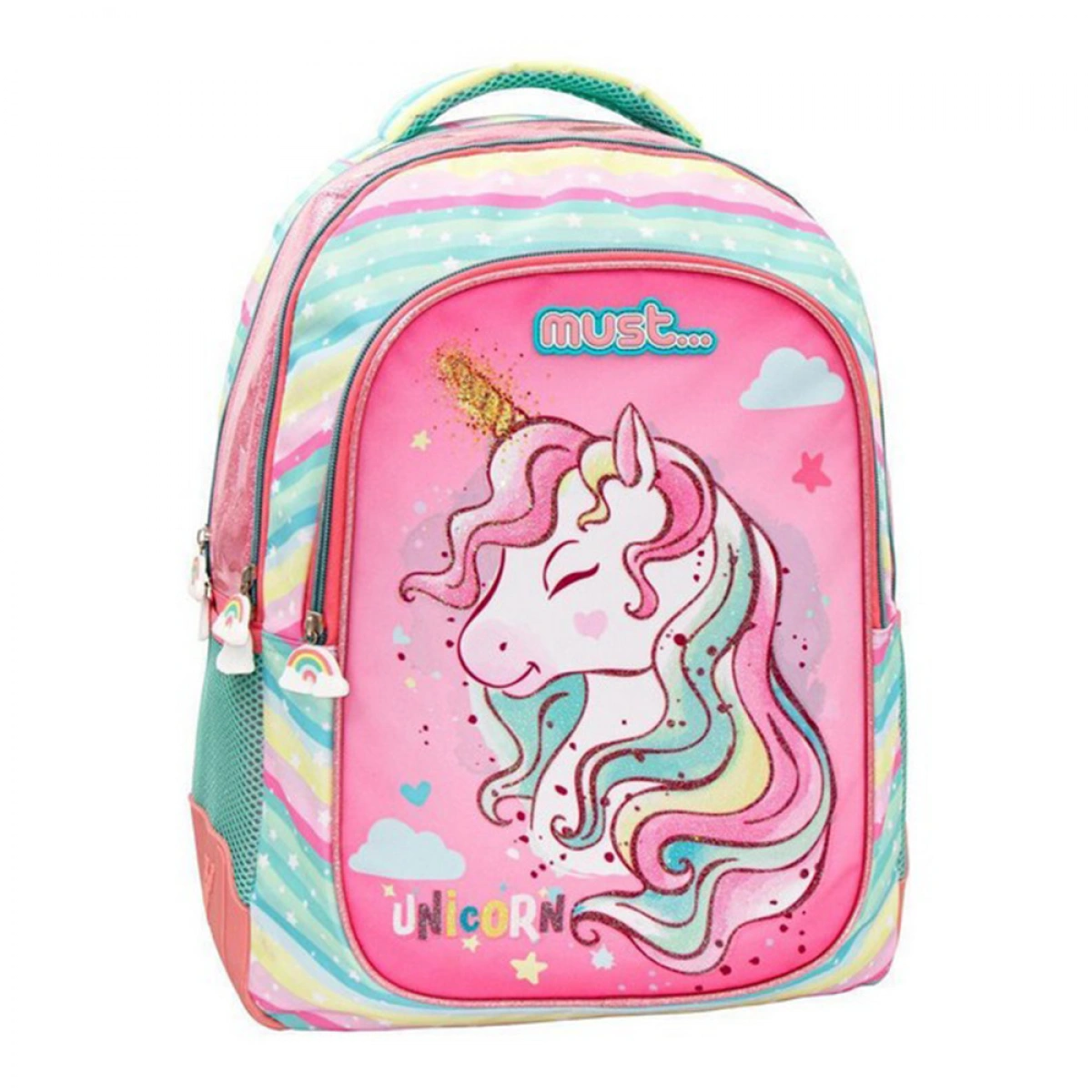 MUST ΤΣΑΝΤΑ ΠΛΑΤΗΣ 32X18X43 3 ΘΗΚΕΣ UNICORN 584985