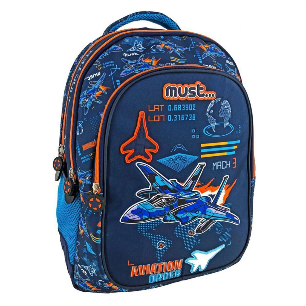 MUST ΤΣΑΝΤΑ ΠΛΑΤΗΣ MUST  32X18X43 ΕΚ 3 ΘΗΚΕΣ AVIATOR ORDER 585556