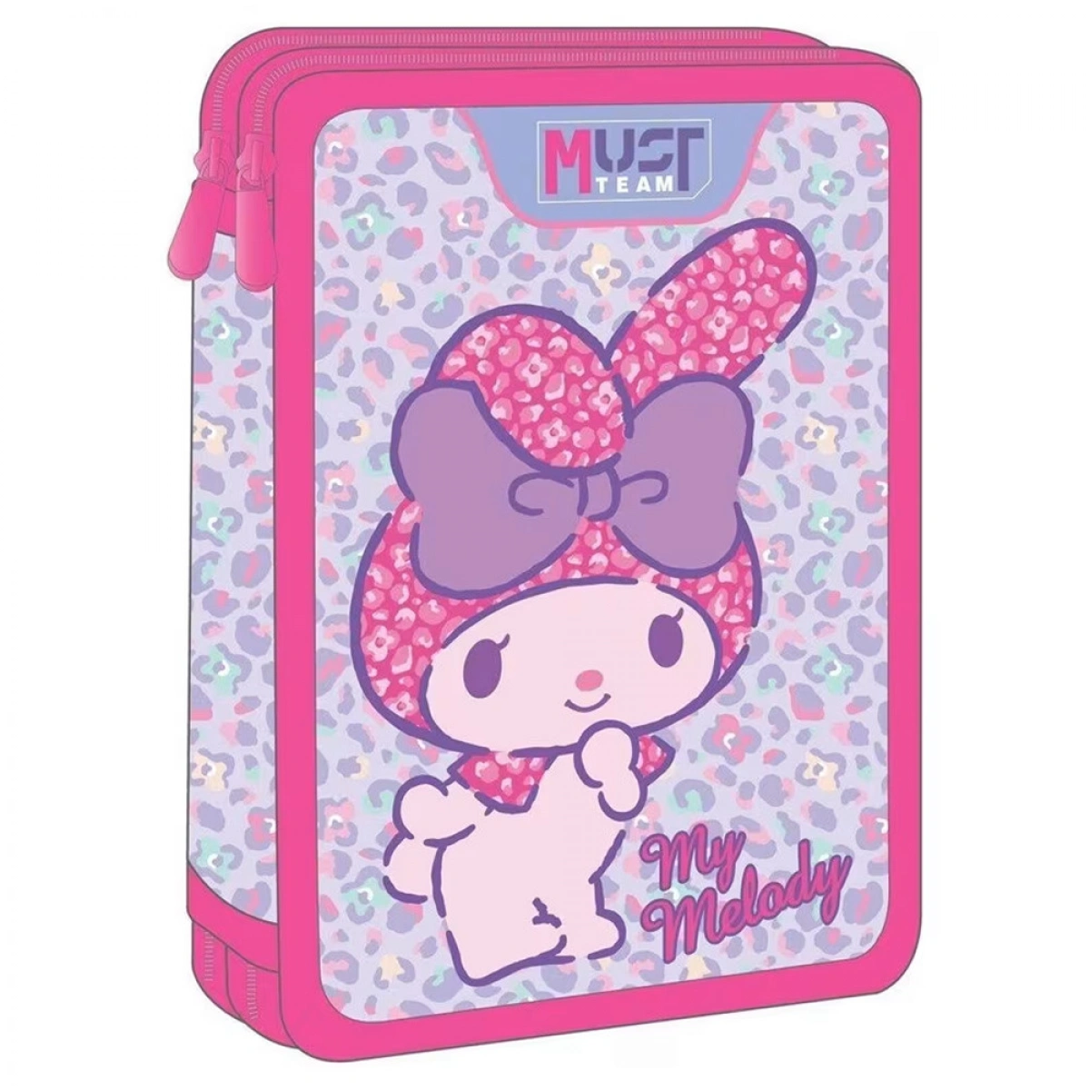 MUST ΣΧΟΛΙΚΗ ΚΑΣΕΤΙΝΑ ΔΙΠΛΗ ΓΕΜΑΤΗ MY MELODY 490181