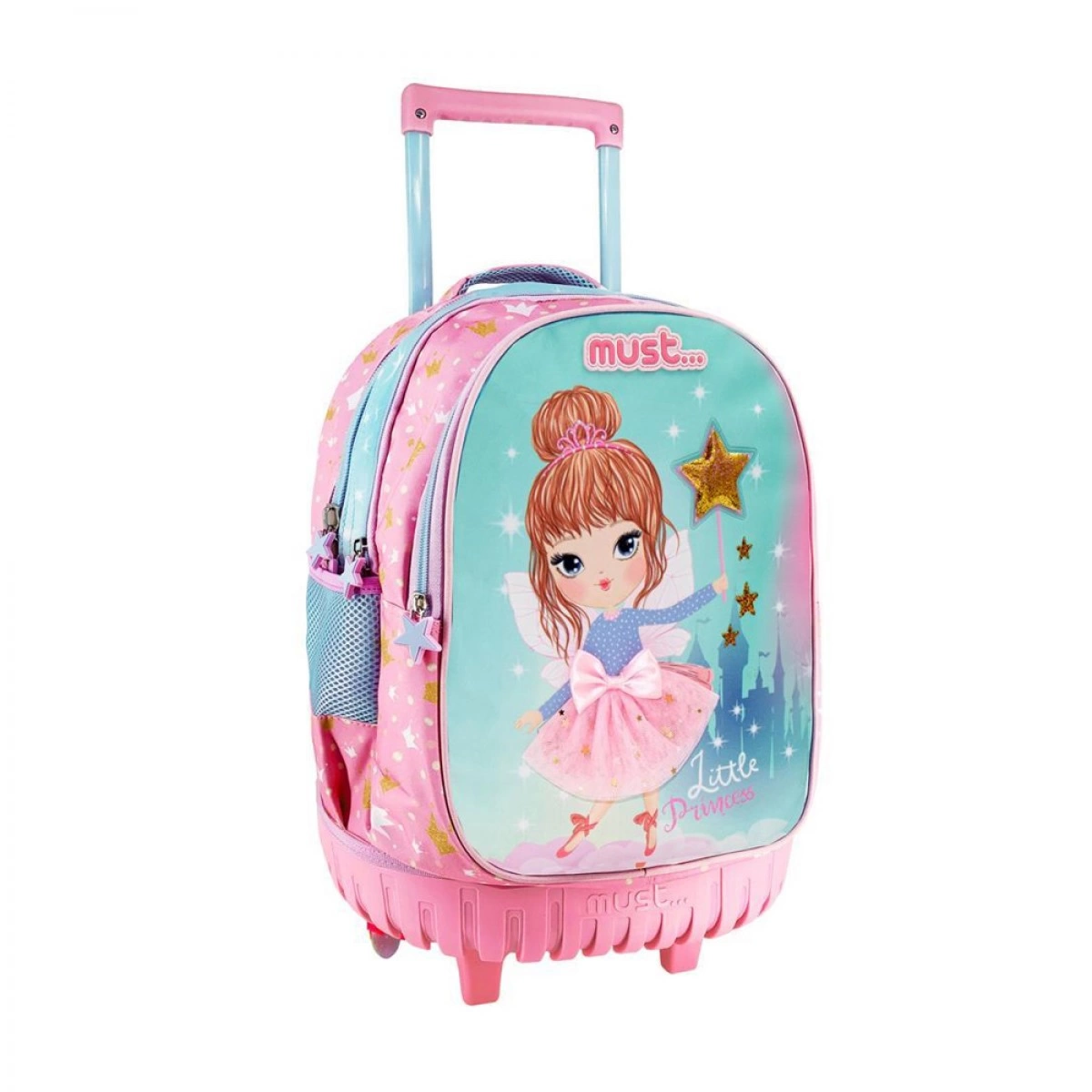 MUST ΤΣΑΝΤΑ TROLLEY MUST (33X16X45) 3 ΘΗΚΕΣ LITTLE PRINCESS 584977