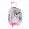 MUST ΤΣΑΝΤΑ TROLLEY MUST (33X16X45) 3 ΘΗΚΕΣ LITTLE PRINCESS 584977