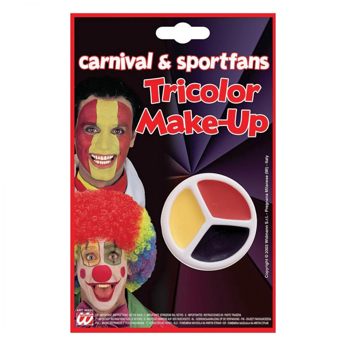 OEM TRIO ΧΡΩΜΑ MAKE UP HALLOWEEN ΙΤ74039/ΙΤ74042/ΙΤ74043