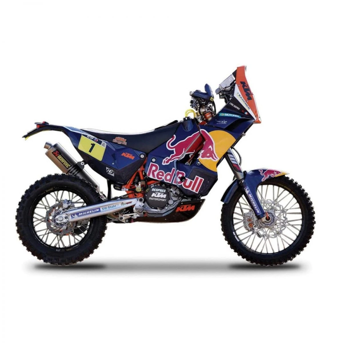 BURAGO RED BULL KTM MOTOCYCLE 51073-51070
