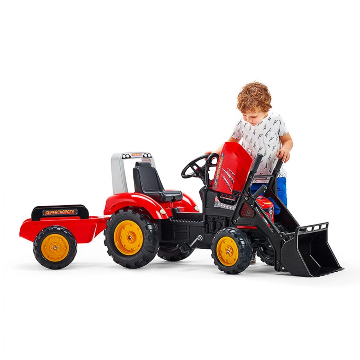 OEM ΤΡΑΚΤΕΡ MC CORMICK BACKHOE ΜΕ ΚΑΡΟΤΣΑ 2020M