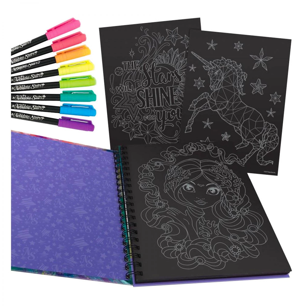 TWEEN TEAM NEBULOUS STARS COLORING BOOK 11111