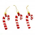 OEM CHRISTMAS CANE SET 3 PCS 15199 (9 CM)